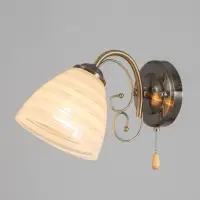 Бра 2011/1 E27 60Вт бронза 26х13,5х13 см