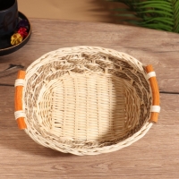 Корзина плетеная 25x19x9 см, ротанг