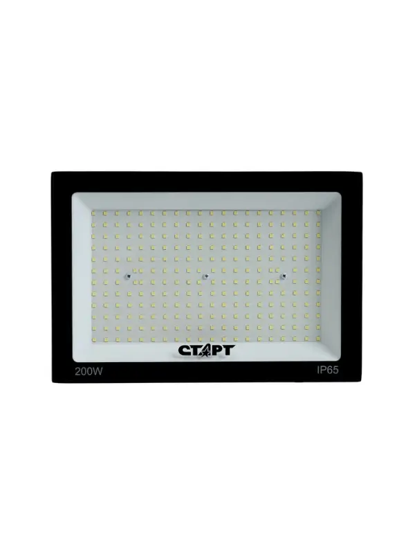 Прожектор светодиодный СТАРТ, 200 Вт, 17000 Лм, 6500К, IP65, чёрный