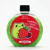 Соль для ванны &laquo;для квассной&raquo; с ароматом ягод, 350 г, BEAUTY FOX