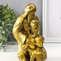 Фигура «Опора рода», 15.5×9.5×8 см, золото