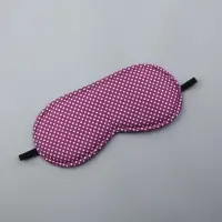 Маска для сна «Пастель», 19.5×8.5 см, резинка одинарная, розовая