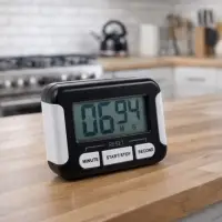 Таймер Luazon LC107, электронный, чёрный