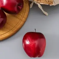 Муляж &laquo;Яблоко&raquo;, d=8 см, бордо