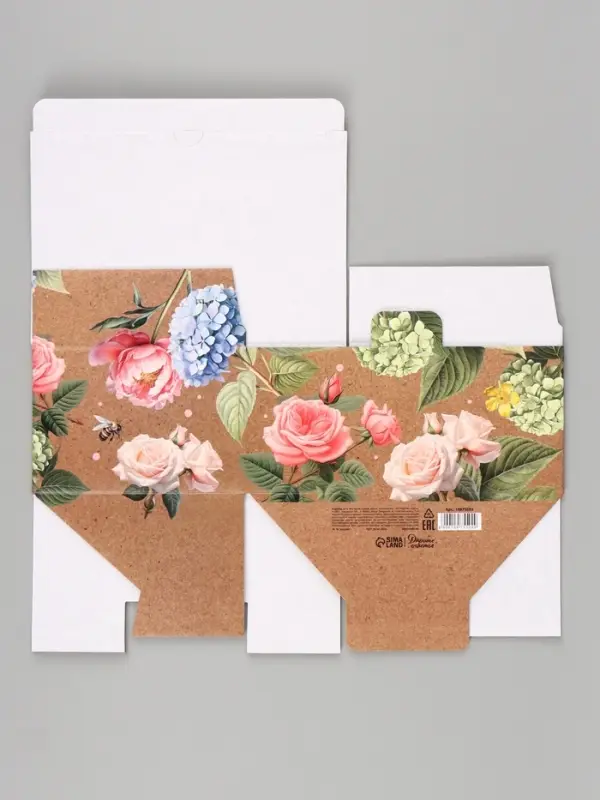 Коробка подарочная самосборная For you, 22&times;15&times;10 см