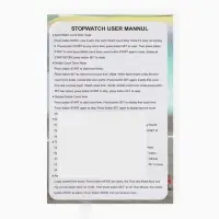 Секундомер, 1 отсечка, цвета МИКС
