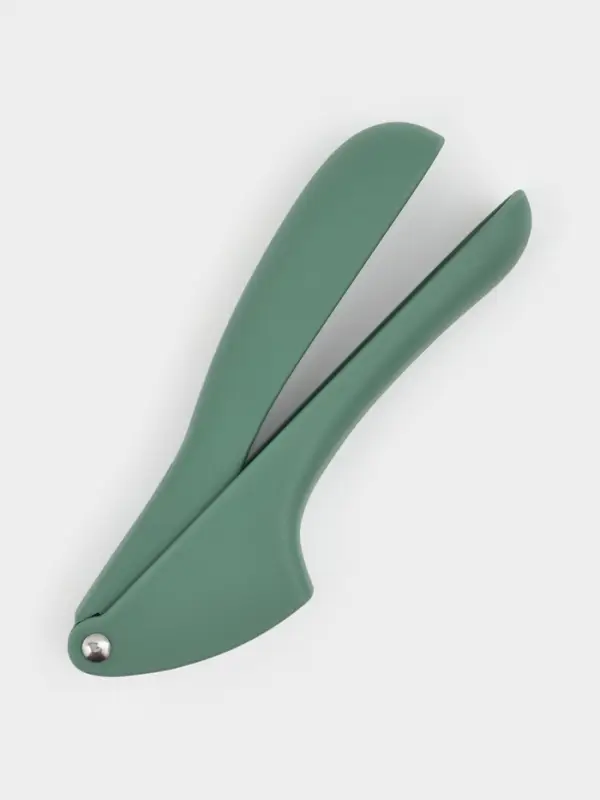 Пресс для чеснока Доляна &laquo;Уточка&raquo;, 16 см, зелёный