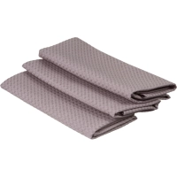 Полотенце вафельное Luscan 240 гр/м2, 40х70, яч7х7, коричневый, 3 шт/уп