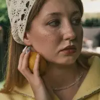 Чокер из бисера «Хрусталь», белый в серебре, 37 см + 5 см доп, цепочка