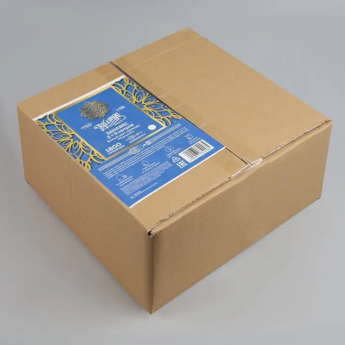 ЗАНАВЕС SPEC. IP44, УМС, Ш:2 м, В:7.4 м, Н.Б. 3W LED-1480/370-220V, мерцание, БЕЛЫЙ