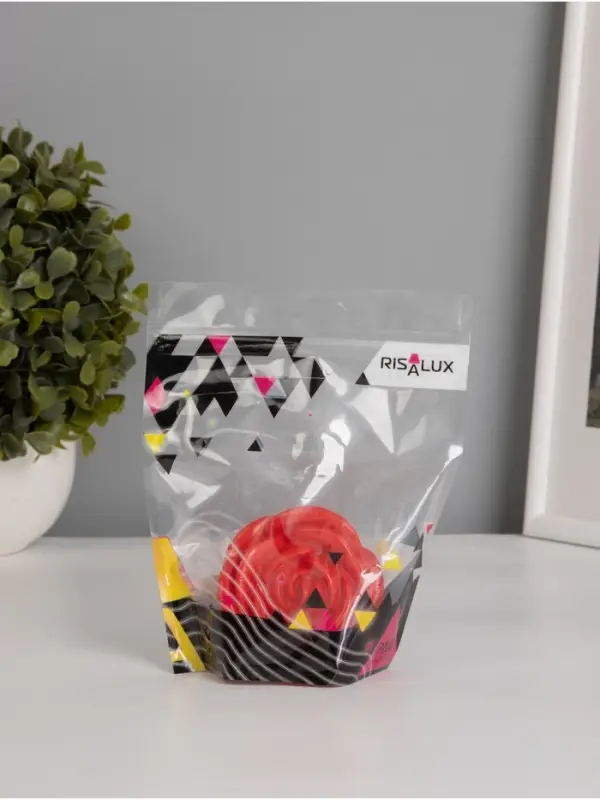 Фигурка световая RISALUX &laquo;Роза&raquo;, LED-ночник, 2 Вт, LR44, красный, 6.6&times;6.6&times;4 см