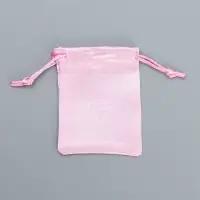 Мешочек подарочный атласный &laquo;Кристальные чувства&raquo;, 7 х 9 см +/- 1.5 см