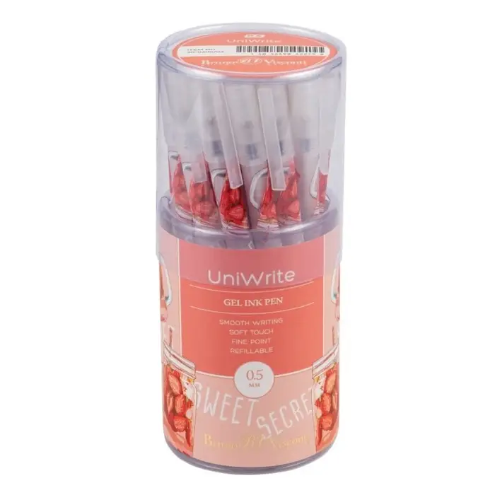 Ручка гелевая Bruno Visconti UniWrite MY REFRESH, 0,5 мм, синие чернила