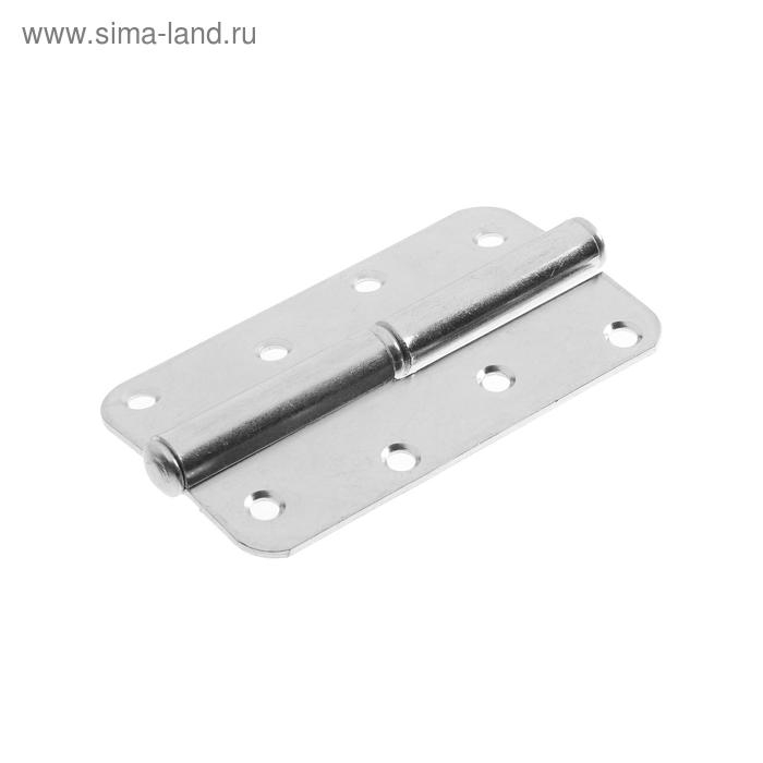 Петля накладная ПН1-110(А), покрытие цинк (левая)   50 шт Петля накладная ПН1-110(А), покрытие цинк (левая)   50 шт