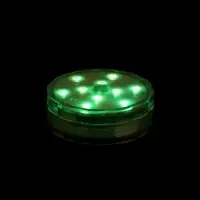 Светильник подводный с выключателем, 10LED, 3 Вт, IP68, RGB, от батареек 3хААА (не в компл.)