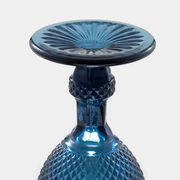 Бокалы для вина Magistro &laquo;Вилеро&raquo;, 280 мл, набор 6 шт., стекло, синие