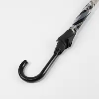 Зонт - трость полуавтоматический &laquo;Башни&raquo;, 8 спиц, R=42/60 см, d=84 см, МИКС