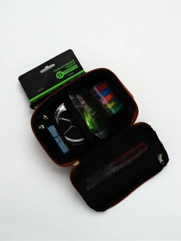 Подарочный набор рыболовных принадлежностей &laquo;Ни хвоста, ни чешуи!&raquo;, 11 предметов