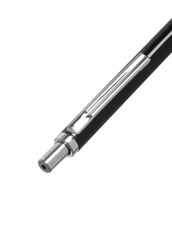 Карандаш цанговый, толщина грифеля 2.0 мм, HB, чёрный корпус, с клипом