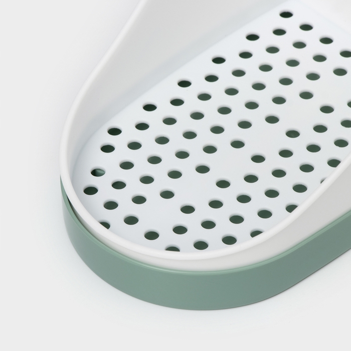 Подставка для моющих средств, пластик, цвет фисташковый Подставка для моющих средств, пластик, цвет фисташковый