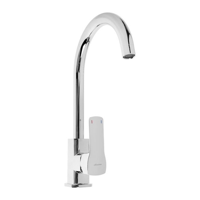 Смеситель для кухни Accoona A4555, однорычажный, высокий, хром Смеситель для кухни Accoona A4555, однорычажный, высокий, хром