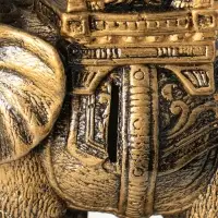 Копилка для денег &laquo;Слон Богатство&raquo;, гипс под бронзу, 30&times;21&times;15 см