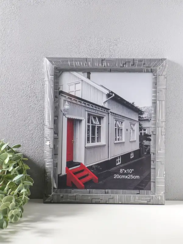 Фоторамка пластик 20х25 см "Моррис" тёмно-серый 29,8х25х2 см