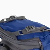 Рюкзак тур 65+5л, 30*20*53, отдел на шнурке, 5нар+2вн кармана, цвет синий