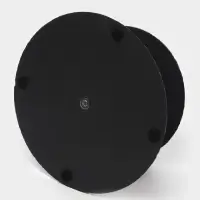 Этажерка для фруктов и десертов Magistro Valley, 2 яруса, d=25/20&times;24 см, сланец, чёрная