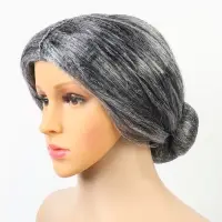 Карнавальный парик "Бабуля" 130 гр. Карнавальный парик "Бабуля" 130 гр.