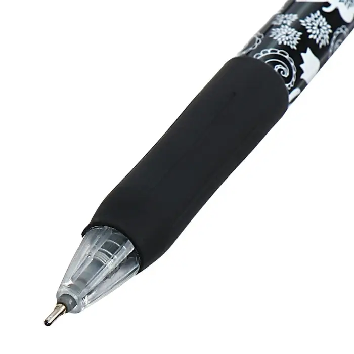 Ручка шариковая автоматическая 0.7 мм, Vinson, синяя масляная, резиновый держатель Ручка шариковая автоматическая 0.7 мм, Vinson, синяя масляная, резиновый держатель