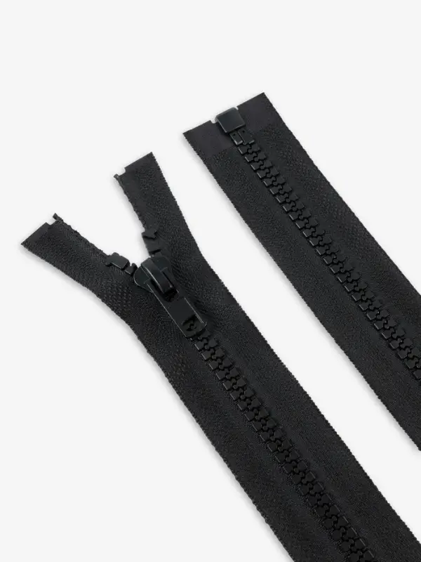 Молния &laquo;Трактор&raquo;, №8, разъёмная, замок автомат, 100 см, чёрная