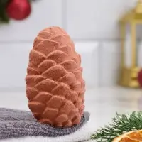 Бомбочка для ванн "Новогодняя шишка" аромат хвойного леса, 50 г Бомбочка для ванн "Новогодняя шишка" аромат хвойного леса, 50 г