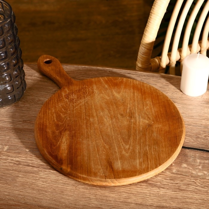 Доска разделочная 40х30х1,5 см, тиковое дерево Доска разделочная 40х30х1,5 см, тиковое дерево