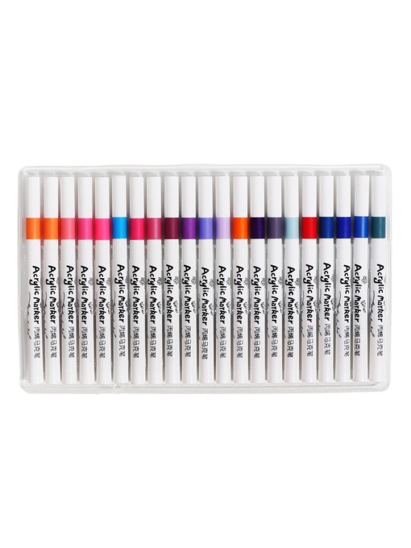 Набор акриловых маркеров 60 цветов Набор акриловых маркеров 60 цветов