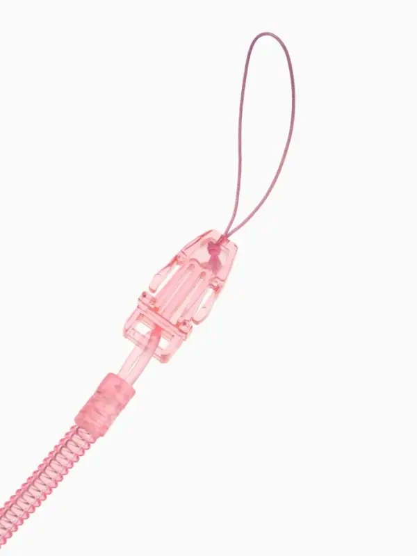 Держатель для соски - пустышки, пружинка, 2 шт., прозрачный, розовый, Крошка Я Держатель для соски - пустышки, пружинка, 2 шт., прозрачный, розовый, Крошка Я