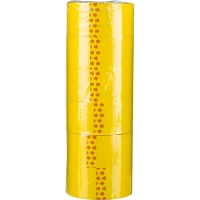 Клейкая лента 48ммх66мх45мкм желтый, 6 шт/уп