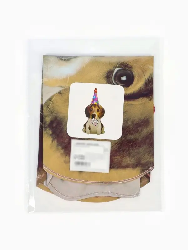 Воздушный шар фольгированный 30" "Щенок в колпаке"