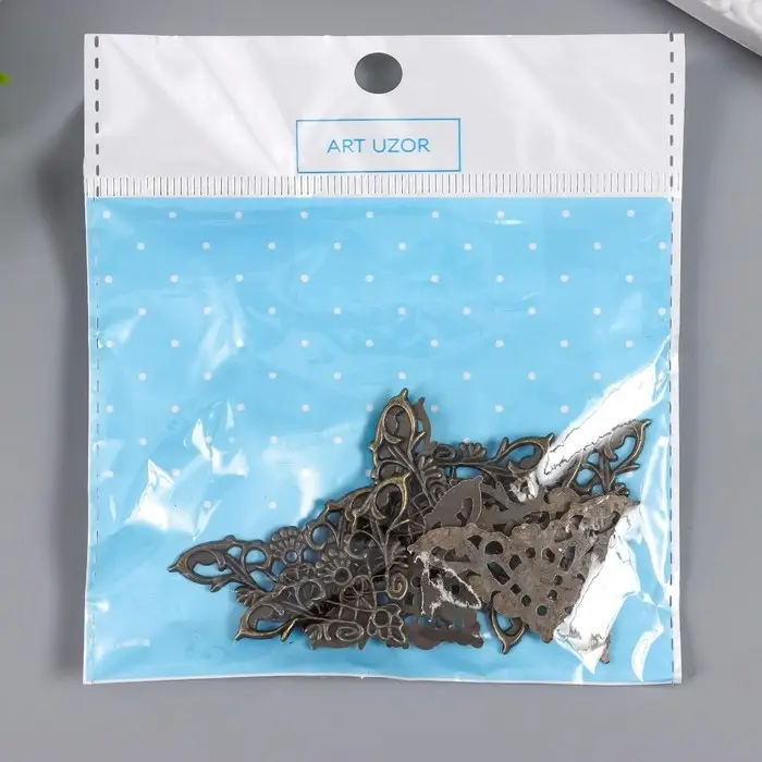 Уголок декоративный Уголок декоративный "Королевский" 3,5х3,5 см С-410