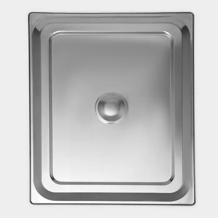 Крышка к гастроёмкости GN 2/1 Hanna Kn&ouml;vell, 65.4&times;53.3 см, толщина 0.6 мм, нержавеющая сталь