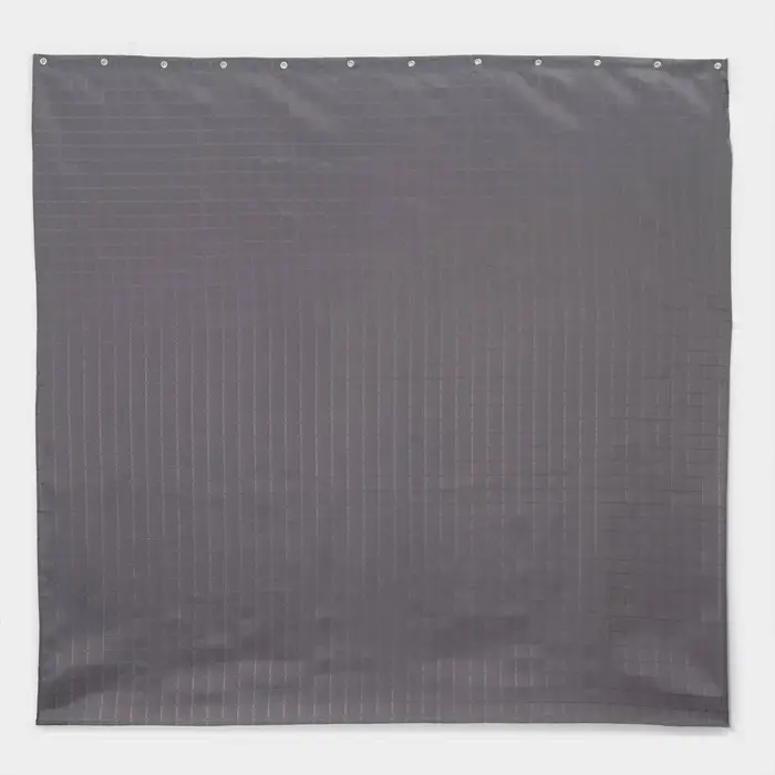 Штора для ванной &laquo;Гри Сандре&raquo;, с люверсами, 180&times;180 см, полиэстер, коричневая