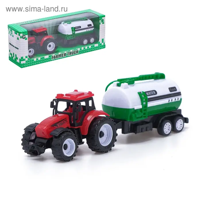 Трактор инерционный «Сельхозтехника», с прицепом Трактор инерционный «Сельхозтехника», с прицепом