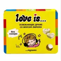 Освежающие конфеты Love is, со вкусом мяты в блистере, 10.8 г