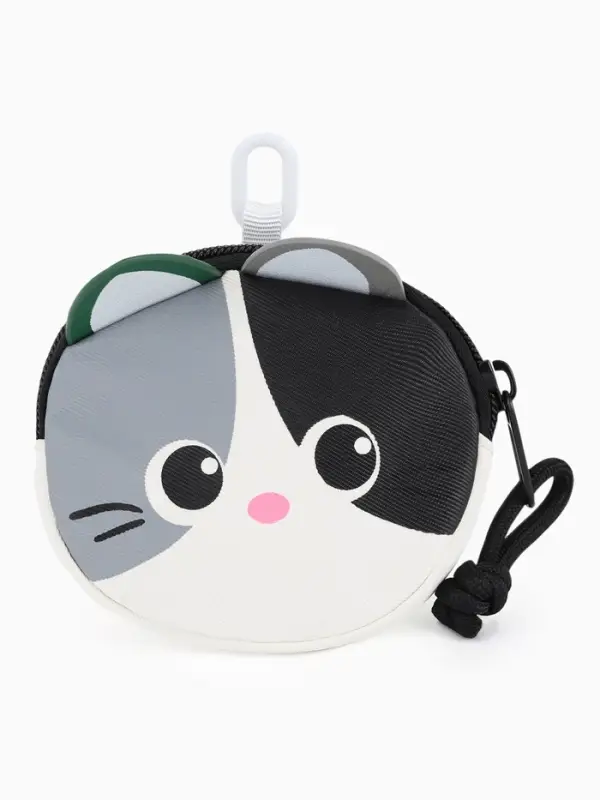 Рюкзак школьный, с кошельком, для девочки, 32&times;14&times;46 см, зелёный