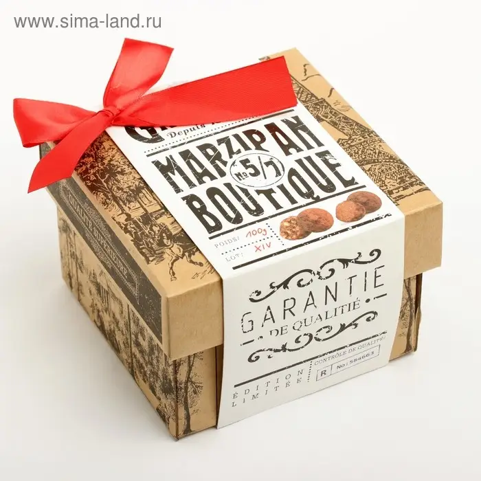 Конфеты марципановые Grondard Ассорти, подарочный набор, 100 г