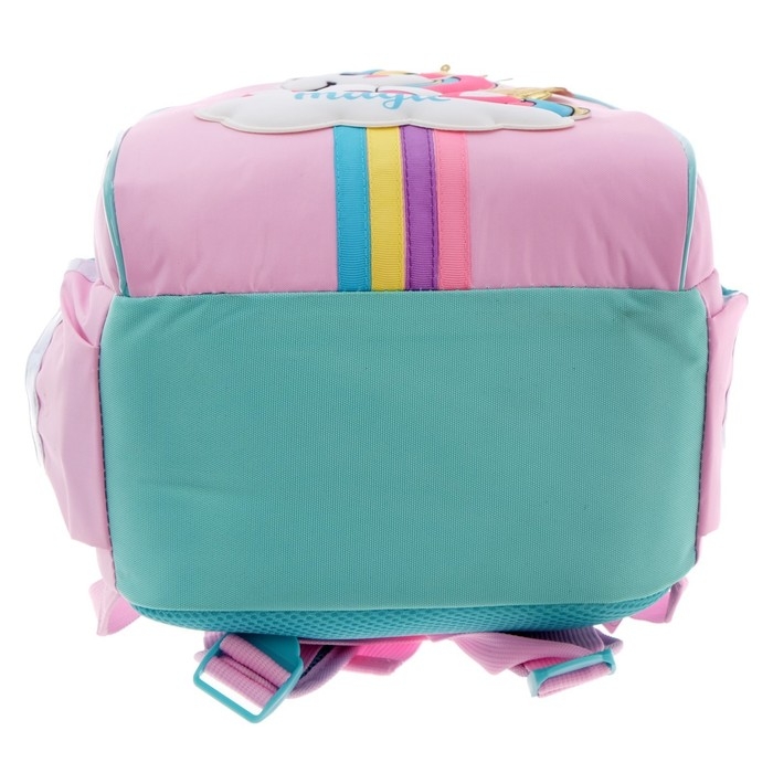 Рюкзак школьный 38,5 х 26 х 17 см, эргономичная спинка, Hatber Primary School Рюкзак школьный 38,5 х 26 х 17 см, эргономичная спинка, Hatber Primary School "Единорог-принцесса"