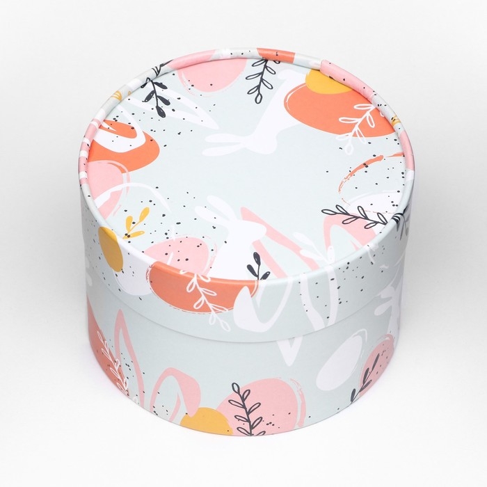 Коробка "Веточки и яйцо", завальцованная, 13 х 8,5 см