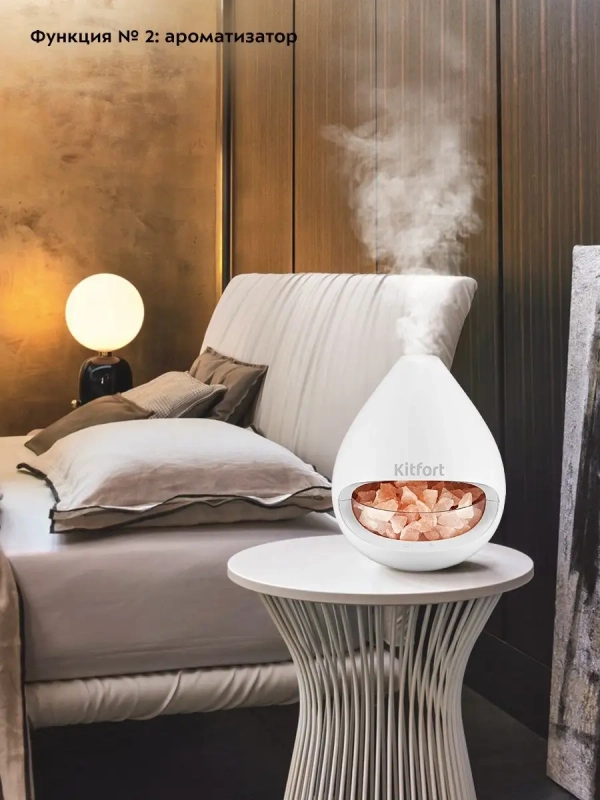 Соляная лампа-ароматизатор ночник КТ-2844 - 20 Вт Соляная лампа-ароматизатор ночник КТ-2844 - 20 Вт