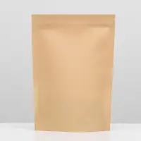 Пакет Zip - lock Крафт с прямоугольным окном 18×26 см
