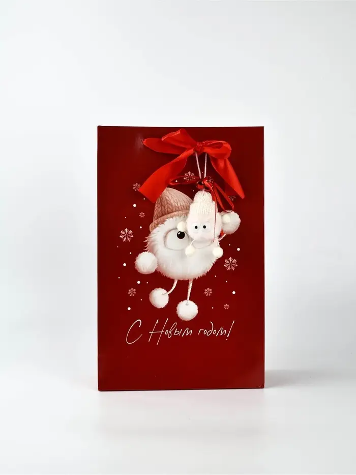 Пакет подарочный «Новогодний сюрприз», с заколками, 25,5 × 9 × 30 см Пакет подарочный «Новогодний сюрприз», с заколками, 25,5 × 9 × 30 см